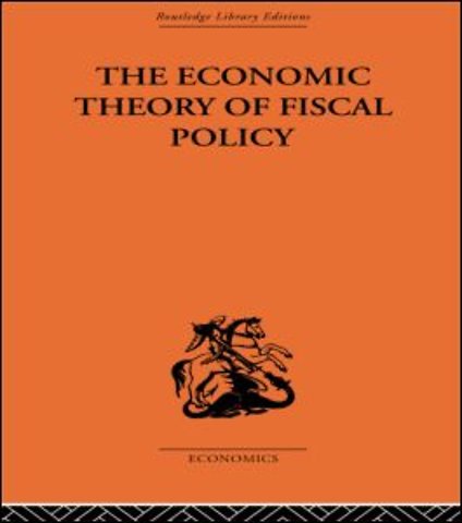 Economic Theory of Fiscal Policy