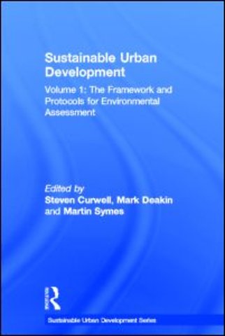 Sustainable Urban Development Volume 1