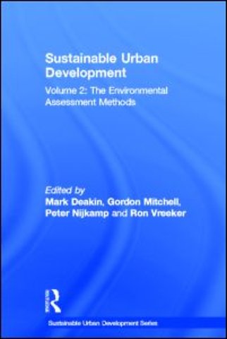 Sustainable Urban Development Volume 2