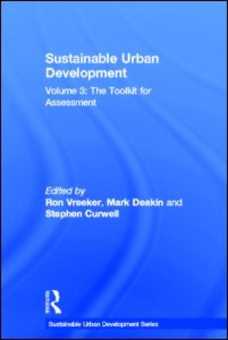 Sustainable Urban Development Volume 3