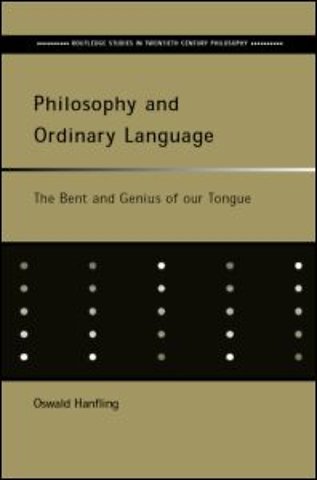 Philosophy and Ordinary Language
