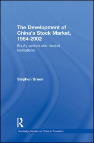 Development of China's Stockmarket, 1984-2002