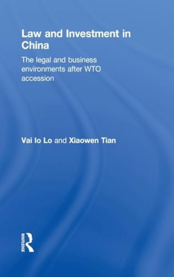 Law and Investment in China