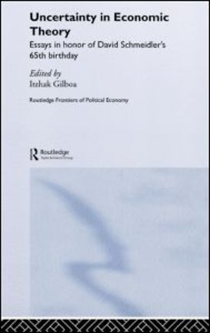 Uncertainty in Economic Theory