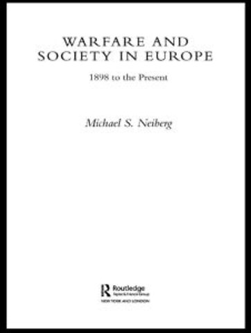 Warfare and Society in Europe