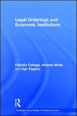 Legal Orderings and Economic Institutions