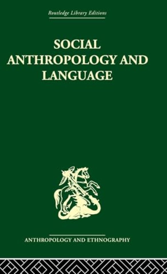 Social Anthropology and Language