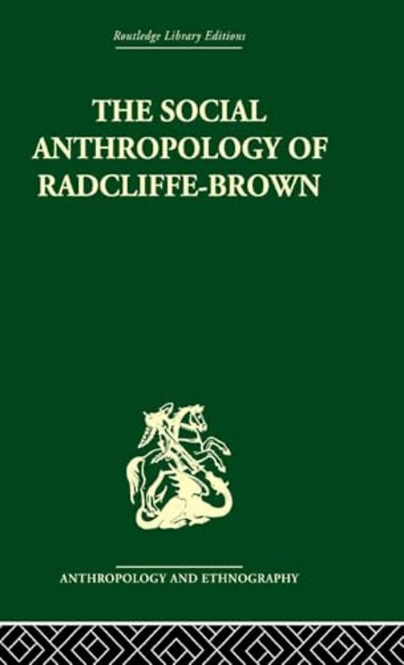 Social Anthropology of Radcliffe-Brown