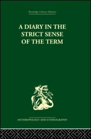 Diary in the Strictest Sense of the Term