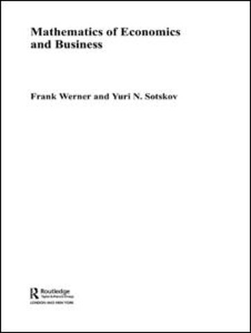 Mathematics of Economics and Business