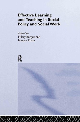 Effective Learning and Teaching in Social Policy and Social Work