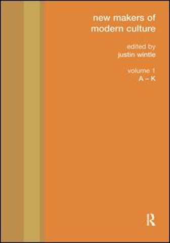 New Makers of Modern Culture