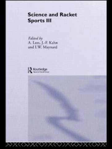 Science and Racket Sports III