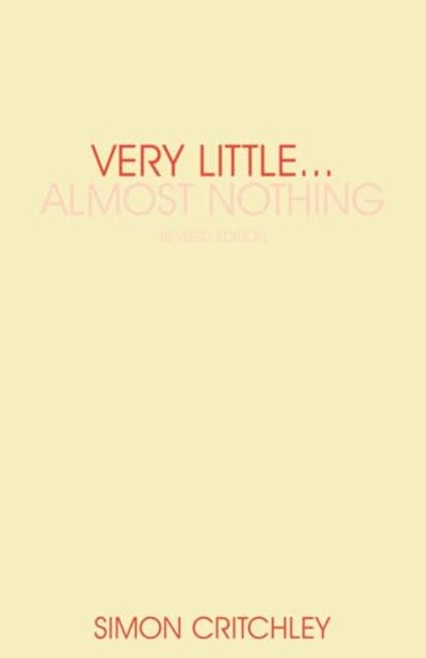 Very Little ... Almost Nothing
