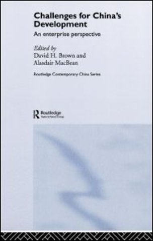 Challenges for China's Development