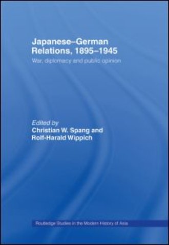 Japanese-German Relations, 1895-1945