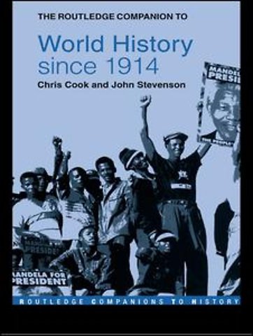 Routledge Companion to World History since 1914