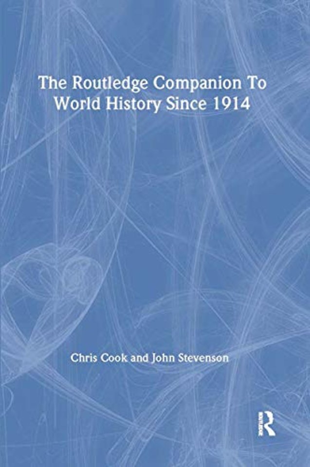 Routledge Companion to World History since 1914