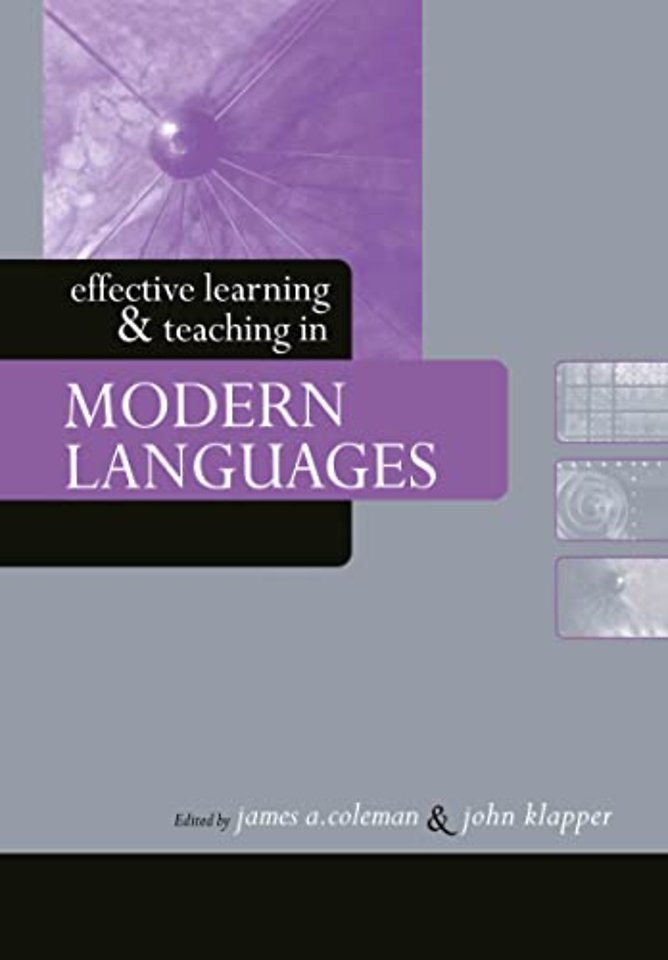 Effective Learning and Teaching in Modern Languages