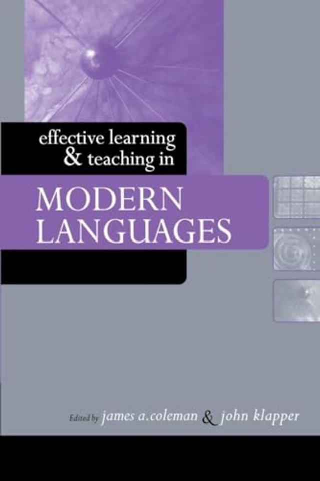 Effective Learning and Teaching in Modern Languages