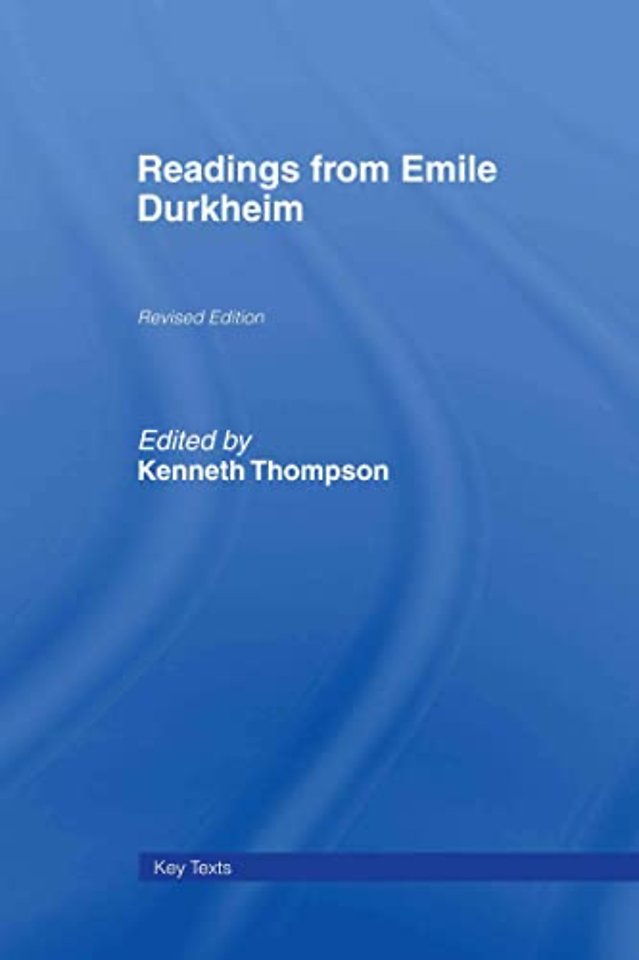 Readings from Emile Durkheim
