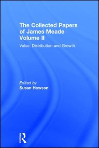 Collected Papers James Meade V2