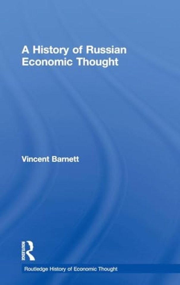 Routledge History of Economic Thought