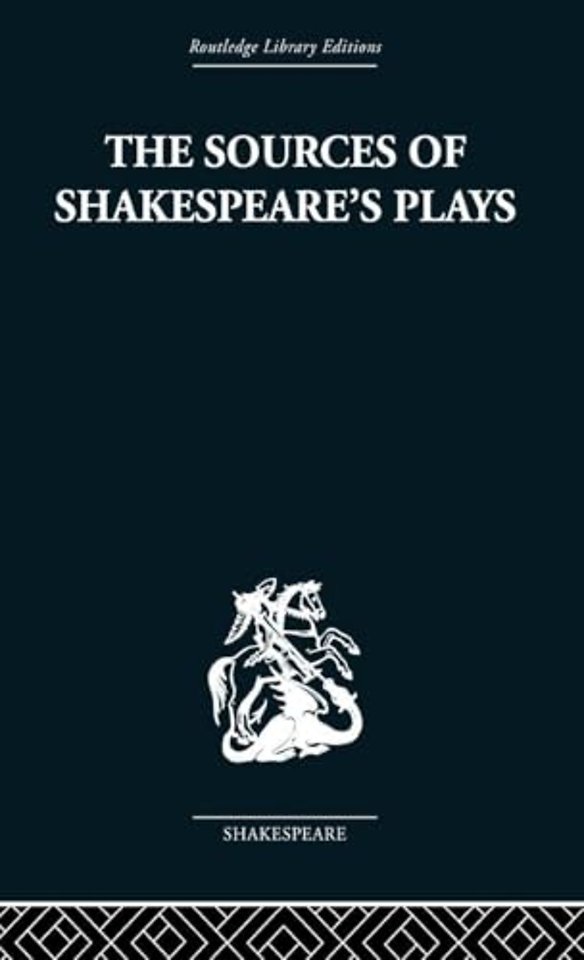 Sources of Shakespeare's Plays