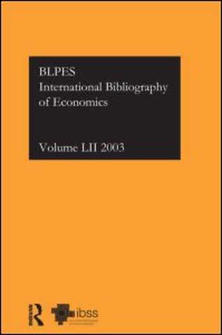 IBSS: Economics: 2003 Vol.52