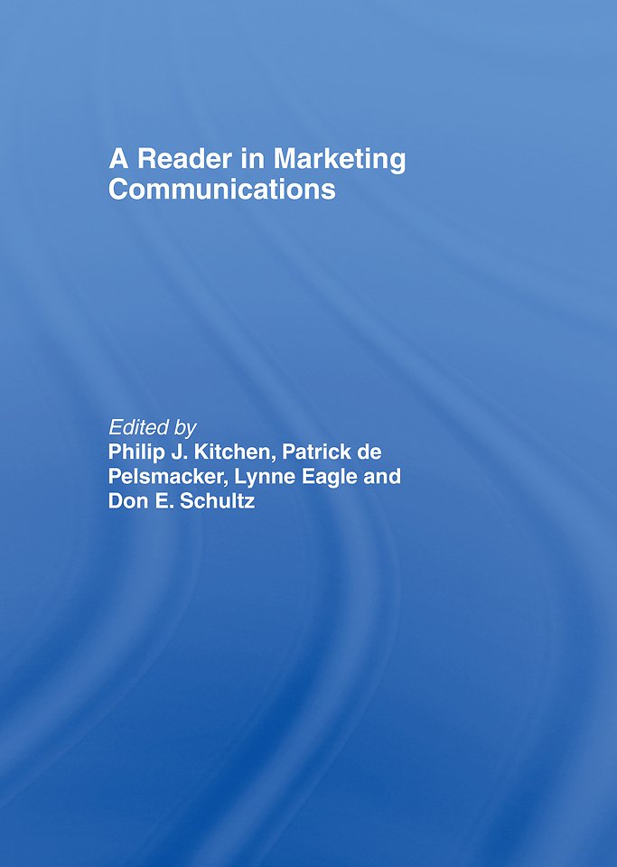 Reader in Marketing Communications