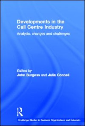 Developments in the Call Centre Industry