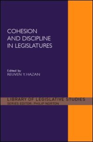 Cohesion and Discipline in Legislatures
