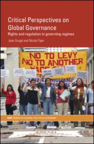 Critical Perspectives on Global Governance