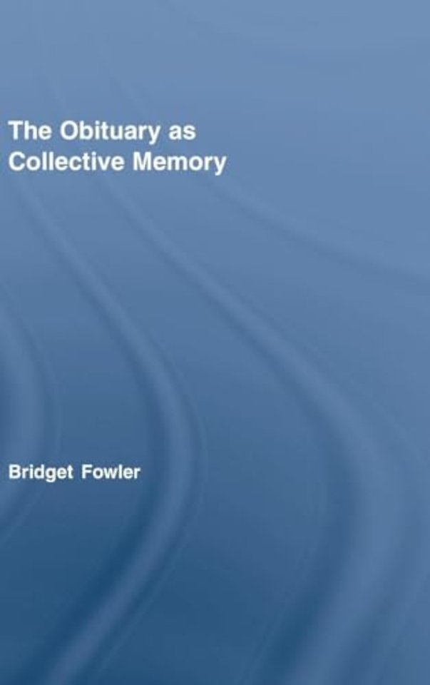 Obituary as Collective Memory