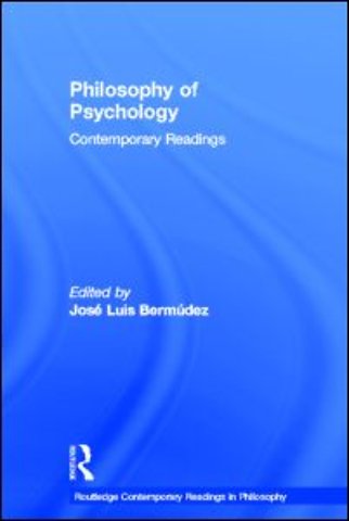 Philosophy of Psychology: Contemporary Readings
