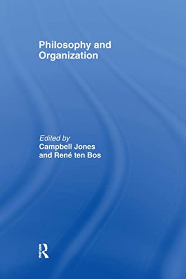 Philosophy and Organization