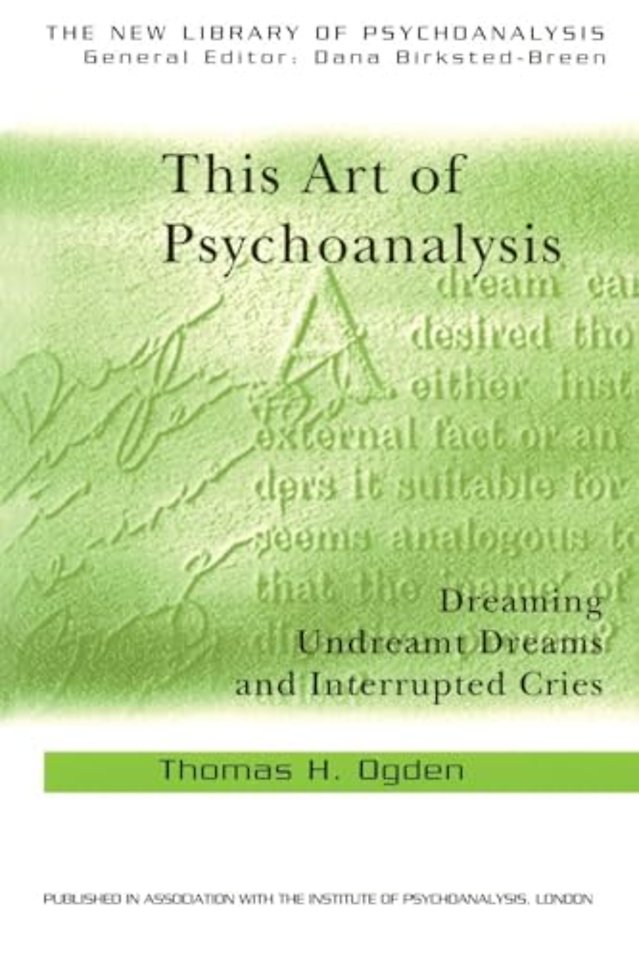 New Library of Psychoanalysis