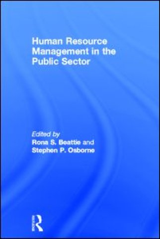 Human Resource Management in the Public Sector