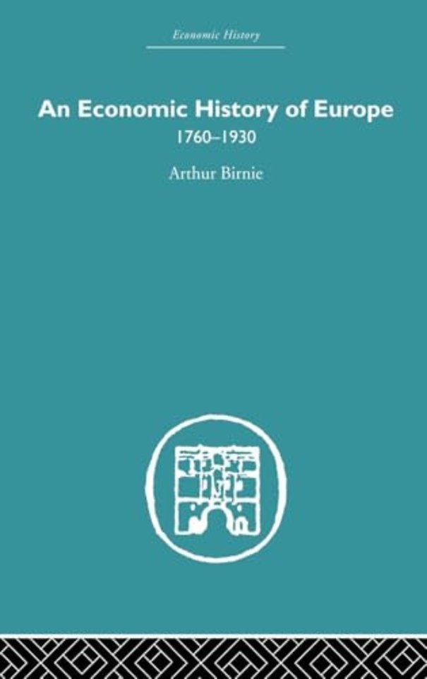 Economic History of Europe 1760-1930