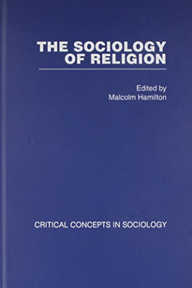 Sociology of Religion 5 vols