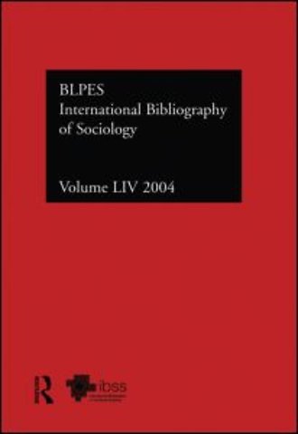 IBSS: Sociology: 2004 Vol.54