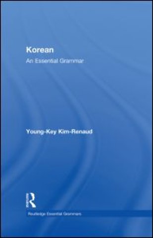 Korean: An Essential Grammar