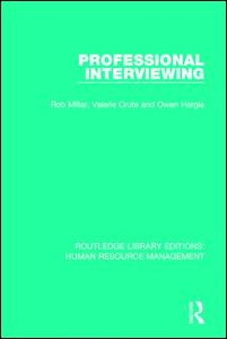 Professional Interviewing