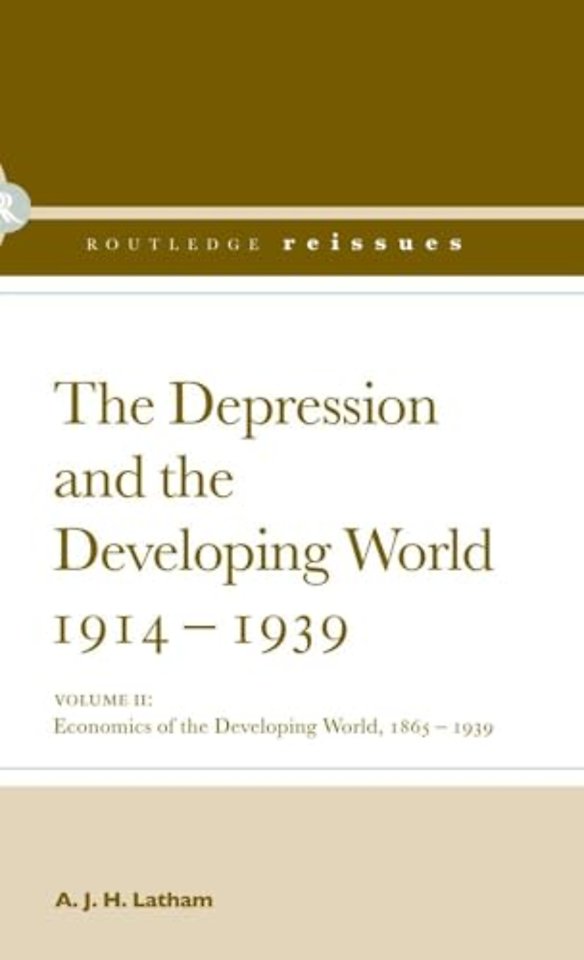 Depression and the Developing World, 1914-1939