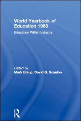 World Yearbook of Education 1968