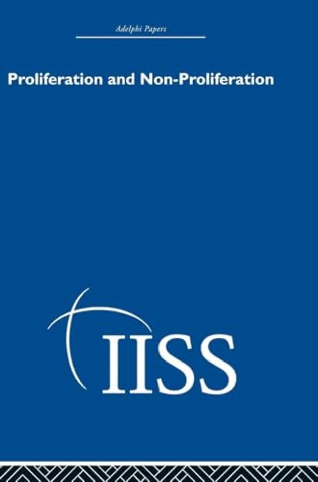 Proliferation and Non-Proliferation