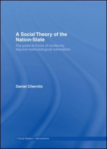 Social Theory of the Nation-State