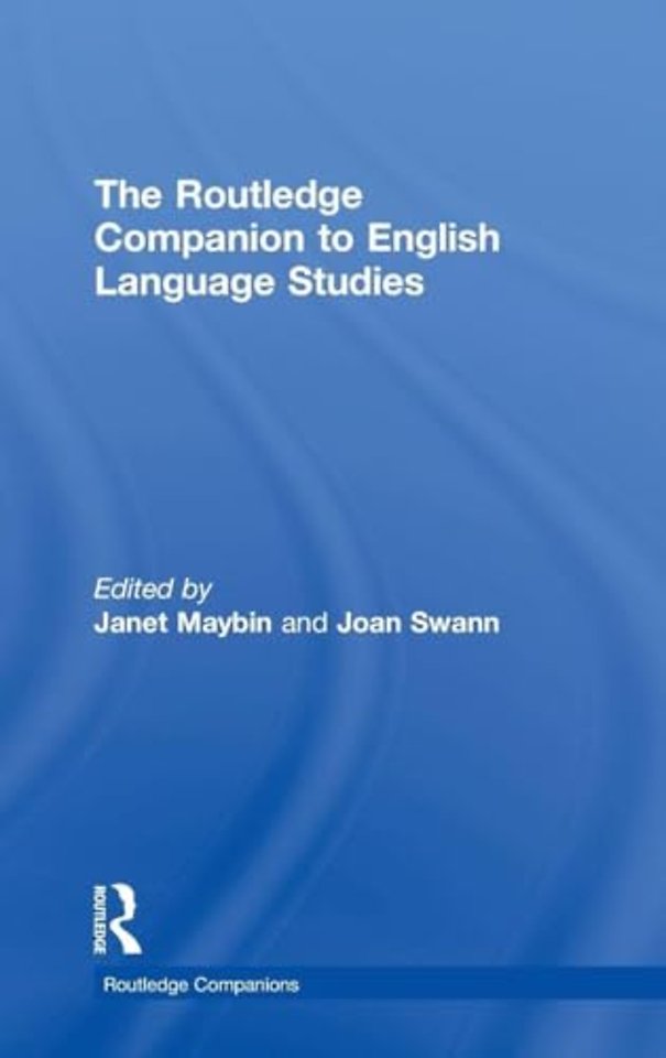 Routledge Companion to English Language Studies