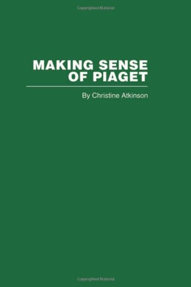 Making Sense of Piaget