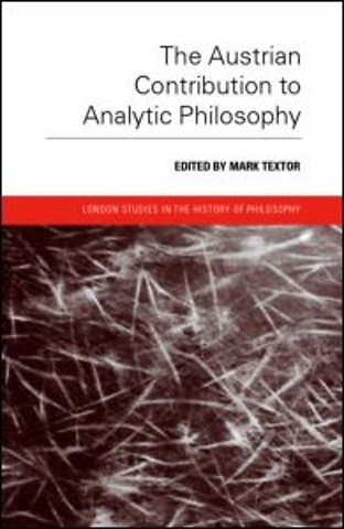 Austrian Contribution to Analytic Philosophy